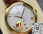 Replica Omega De Ville 434.53.40.20.02.002 N1 Factory Silver dial - Image 3