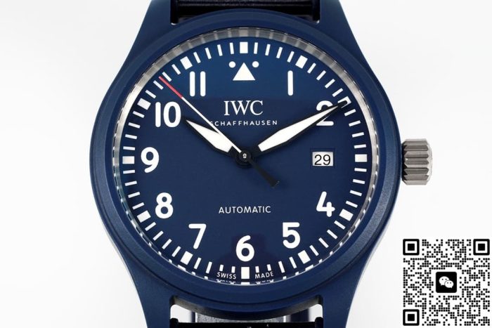 Replica IWC Pilot IW328101 ZF Factory Blue ceramic - Image 4