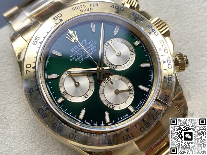Replica Rolex Cosmograph Daytona 126508-0008 QF Factory green dial - Image 3