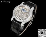 Replica Chopard Happy Sport 274891-1001 YF Factory Black strap - Image 3