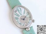 Replica Breguet Reine De Naples 8918BB-5D-964-D0 TA Factory Bean green - Image 11