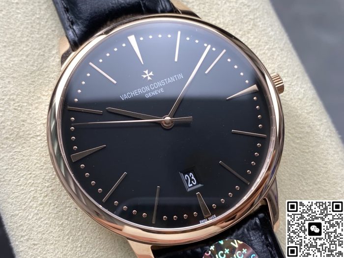 Replica Vacheron Constantin Patrimony 85180-000R-9232 VC+ Factory black - Image 2