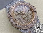 Replica Audemars Piguet Royal Oak 15400OR.021 AMG Factory Diamond dial - Image 14