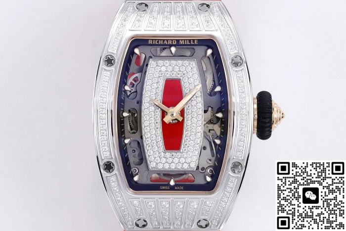 Replica Richard Mille RM07-01 ZF Factory Red strap - Image 3
