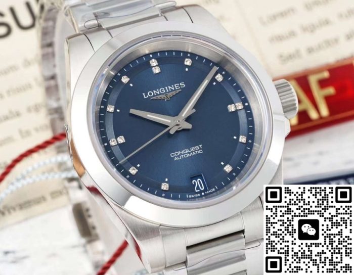 Replica Longines Concas L3.430.4.97.6 AF Factory Blue Dial - Image 4