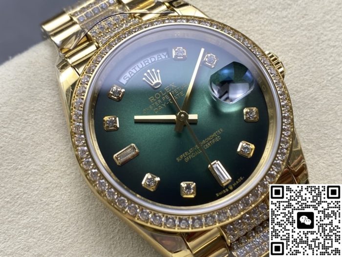 Replica Rolex Day-Date m128348rbr-0036 8+ Factory Blue Crystal - Image 16
