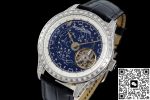 Replica Jaeger LeCoultre Master Control Tourbillon RMS Factory Diamond bezel - Image 3