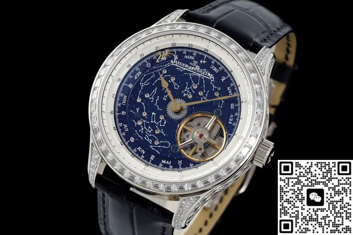 Replica Jaeger LeCoultre Master Control Tourbillon RMS Factory Diamond bezel - Image 3
