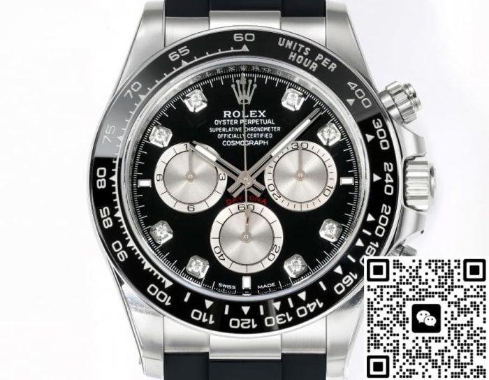 Replica Rolex Cosmograph Daytona M126519LN-0004 VS Factory Shiny black dial - Image 3