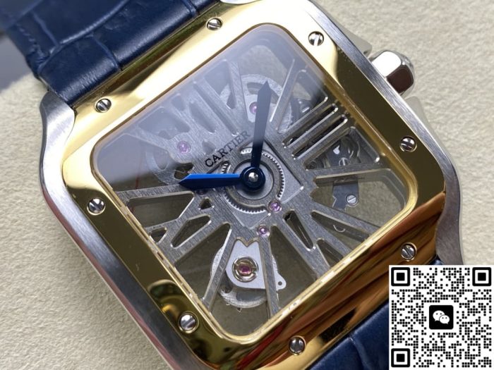 Replica Cartier Santos WHSA0024 THB Factory Square dial - Image 3