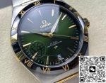 Replica OMEGA Constellation 131.23.41.21.10.001 V+ Factory Dark Green Strap - Image 13