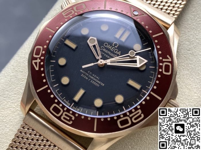 Replica Omega Seamaster 210.90.42.20.01.003 VS Factory Bronze Gold - Image 4