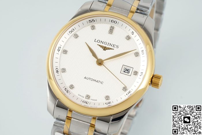 Replica Longines Master Collection L2.793.5.97.7 AF Factory Diamond hour markers - Image 5