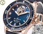 Replica Blancpain Fifty Fathoms 5025-36B40-O52B YS Factory Tourbillon - Image 4
