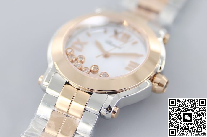 Replica Chopard HAPPY DIAMONDS 278488-9001 YF Factory Active Diamonds - Image 4