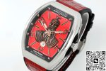 Replica Franck Muller Vanguard ABF Factory Red strap - Image 4