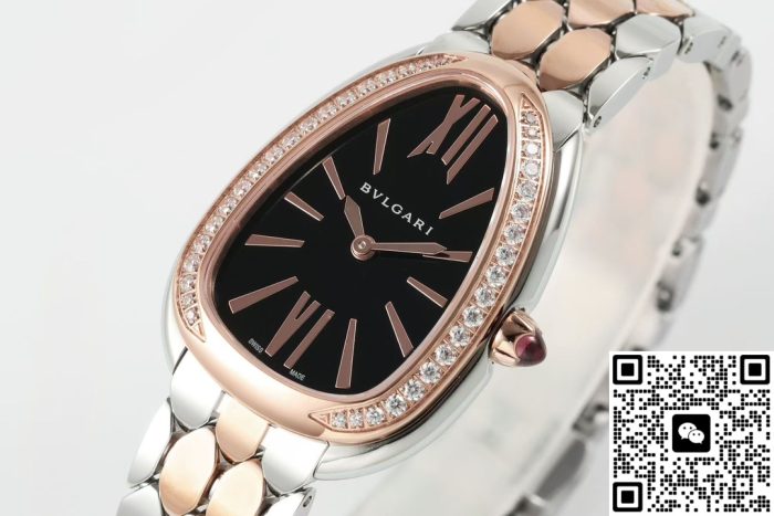 Replica BVLGARI SERPENTI 103450 BV Factory Black Dial - Image 5