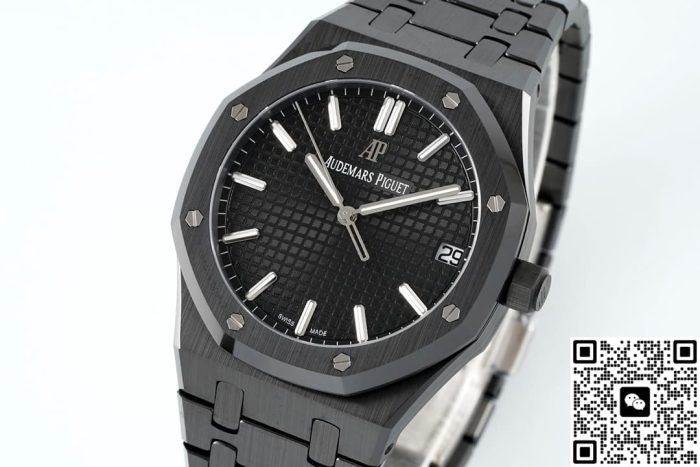 Replica Audemars Piguet Royal Oak 15500 APS Factory Black ceramic - Image 5