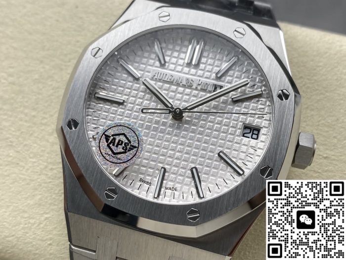 Replica Audemars Piguet Royal Oak 15510ST.OO.1320ST.08 APS Factory V2 Luminous hour markers - Image 6