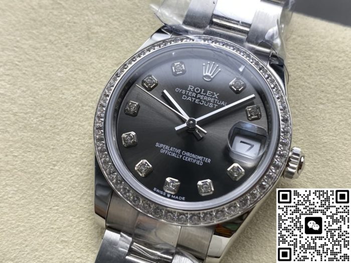 Replica Rolex Datejust m278384rbr-0009 AR Factory Screw-down crown - Image 4