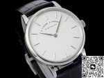 Replica A Lange Sohne Saxonia 201.027-LS2013AM F8 Factory V3 Silvery white dial - Image 4