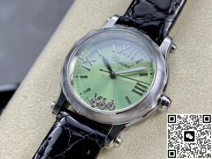 Replica Chopard HAPPY SPORT 278590-3013 YF Factory Green Dial - Image 5