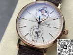 Replica IWC Portofino IW359002 GR Factory Calfskin leather strap - Image 4