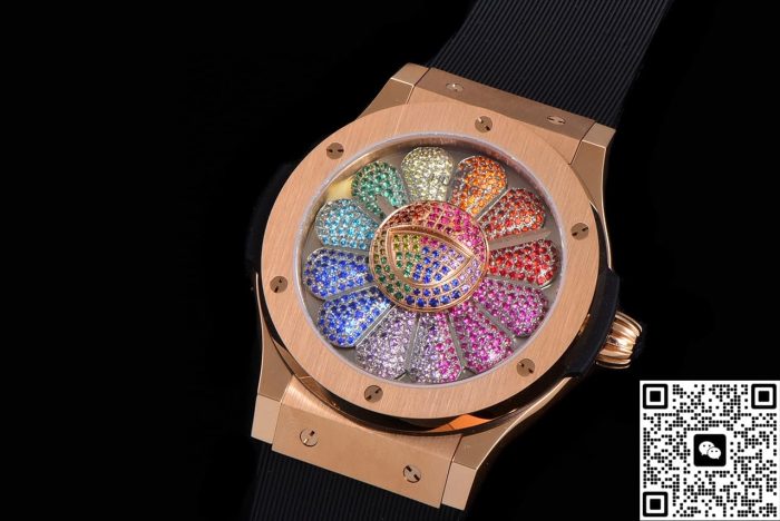 Replica Hublot Classic Fusion 507.CX.9099.RX.TAK25 Sunflower dial - Image 4