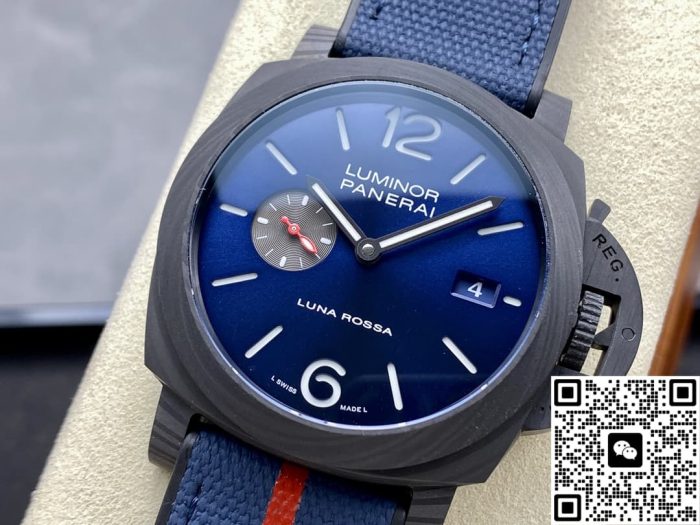 Replica Panerai Lumino Dur PAM01529 VS Factory Blue strap - Image 4