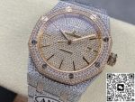 Replica Audemars Piguet Royal Oak 15400OR.021 AMG Factory Diamond dial - Image 15
