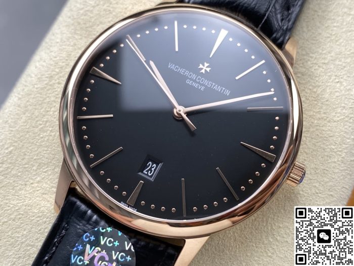 Replica Vacheron Constantin Patrimony 85180-000R-9232 VC+ Factory black - Image 3