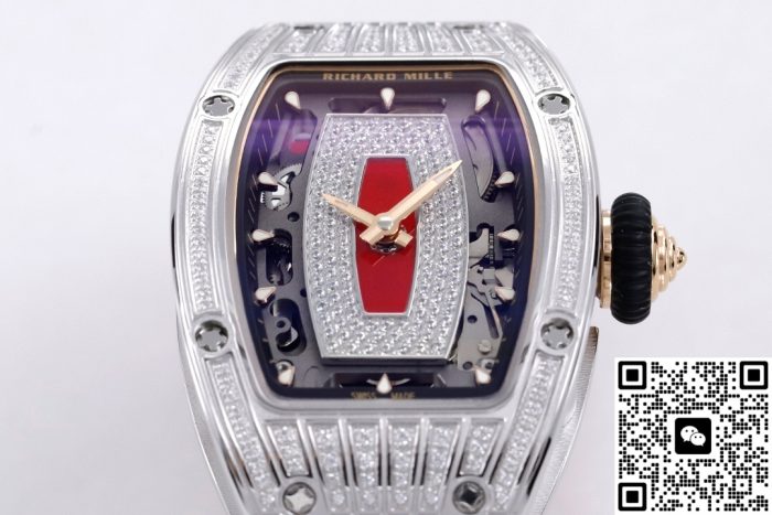 Replica Richard Mille RM07-01 ZF Factory Red strap - Image 4