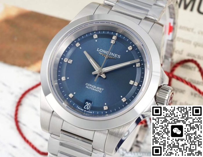 Replica Longines Concas L3.430.4.97.6 AF Factory Blue Dial - Image 3