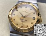 Replica Omega Constellation 123.25.38.21.58.002 M+ Factory Diamond hour markers - Image 14