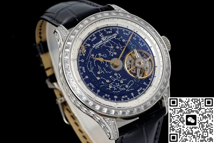Replica Jaeger LeCoultre Master Control Tourbillon RMS Factory Diamond bezel - Image 6