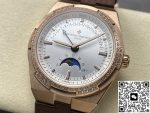 Replica Vacheron Constantin Overseas 4000V-B921 GR Factory Brown rubber - Image 6