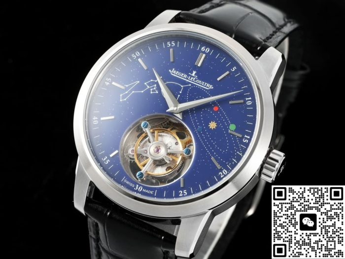 Replica Jaeger LeCoultre Master Control 16634E1 RMS Factory Tourbillon Alligator - Image 5