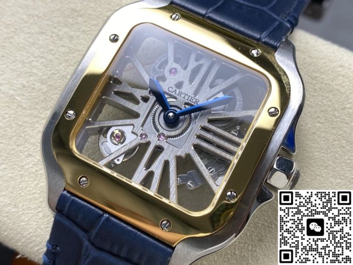 Replica Cartier Santos WHSA0024 THB Factory Square dial - Image 5