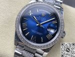 Replica Rolex Day-Date m128349rbr-0048 8+ Factory Big calendar - Image 4