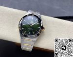 Replica OMEGA Constellation 131.23.41.21.10.001 V+ Factory Dark Green Strap - Image 4