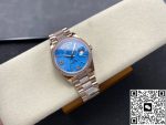 Replica Rolex Day-Date m128345rbr-0065 8+ Factory Turquoise dial - Image 5