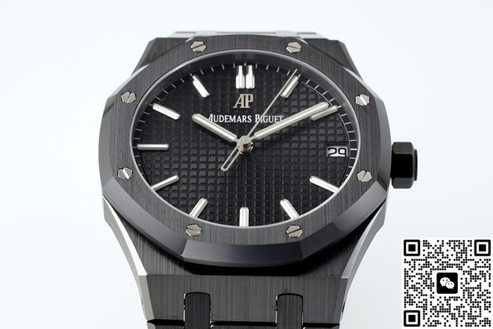 Replica Audemars Piguet Royal Oak 15500 APS Factory Black ceramic - Image 4