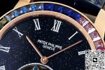 Replica Patek Philippe Tourbillon RMS Factory Dark blue strap - Image 6