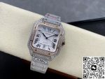 Replica Cartier Santos W2SA0030 AMG Factory Diamond bezel - Image 4