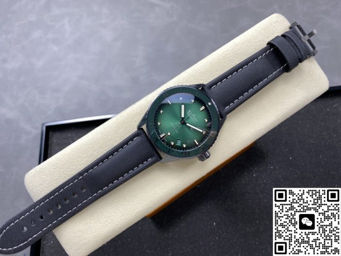Replica Blancpain Fifty Fathoms 5000-0153-B52A GF Factory Canvas strap - Image 6