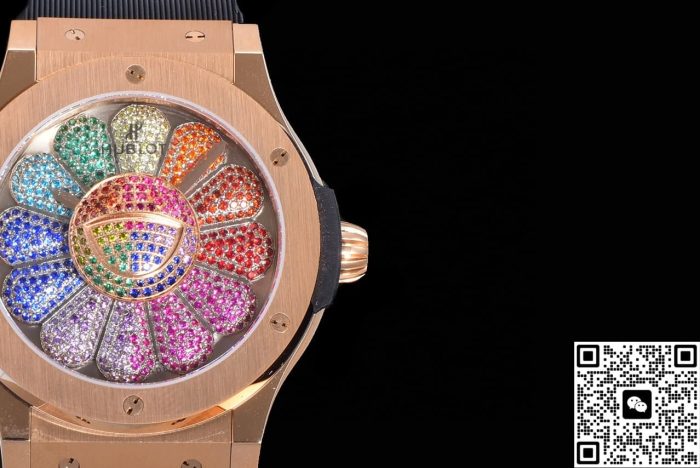Replica Hublot Classic Fusion 507.CX.9099.RX.TAK25 Sunflower dial - Image 5