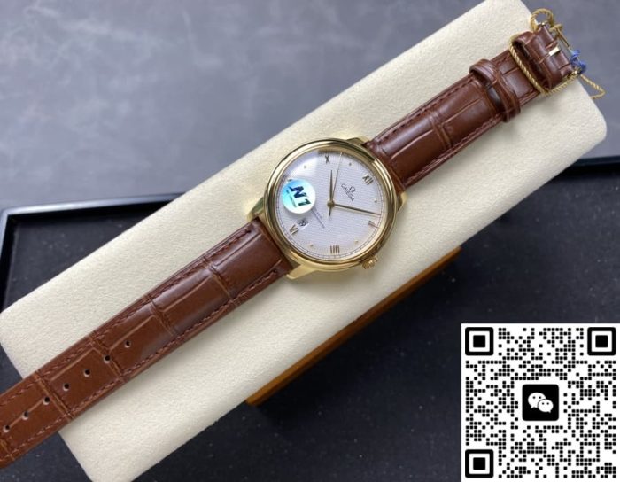 Replica Omega De Ville 434.53.40.20.02.002 N1 Factory Silver dial - Image 4