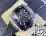 Replica Hublot SQUARE BANG UNICO 821.NM.0170.RX BB Factory Titanium case - Image 3