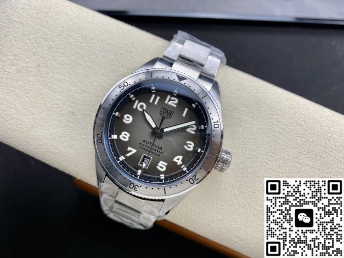 Replica TAG HEUER AUTAVIA WBE5114.EB0173 Black Dial - Image 5