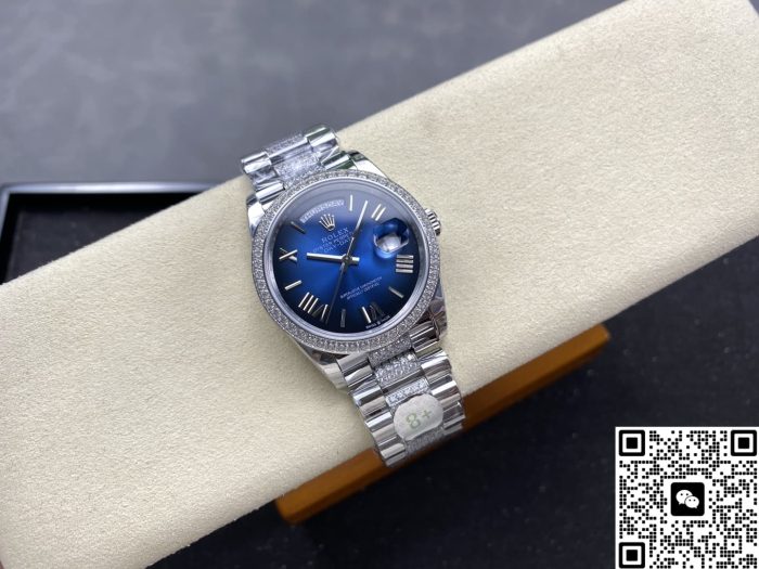 Replica Rolex Day-Date m128349rbr-0048 8+ Factory Big calendar - Image 5